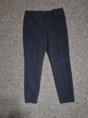 Talbots Black Cropped Ankle Pants